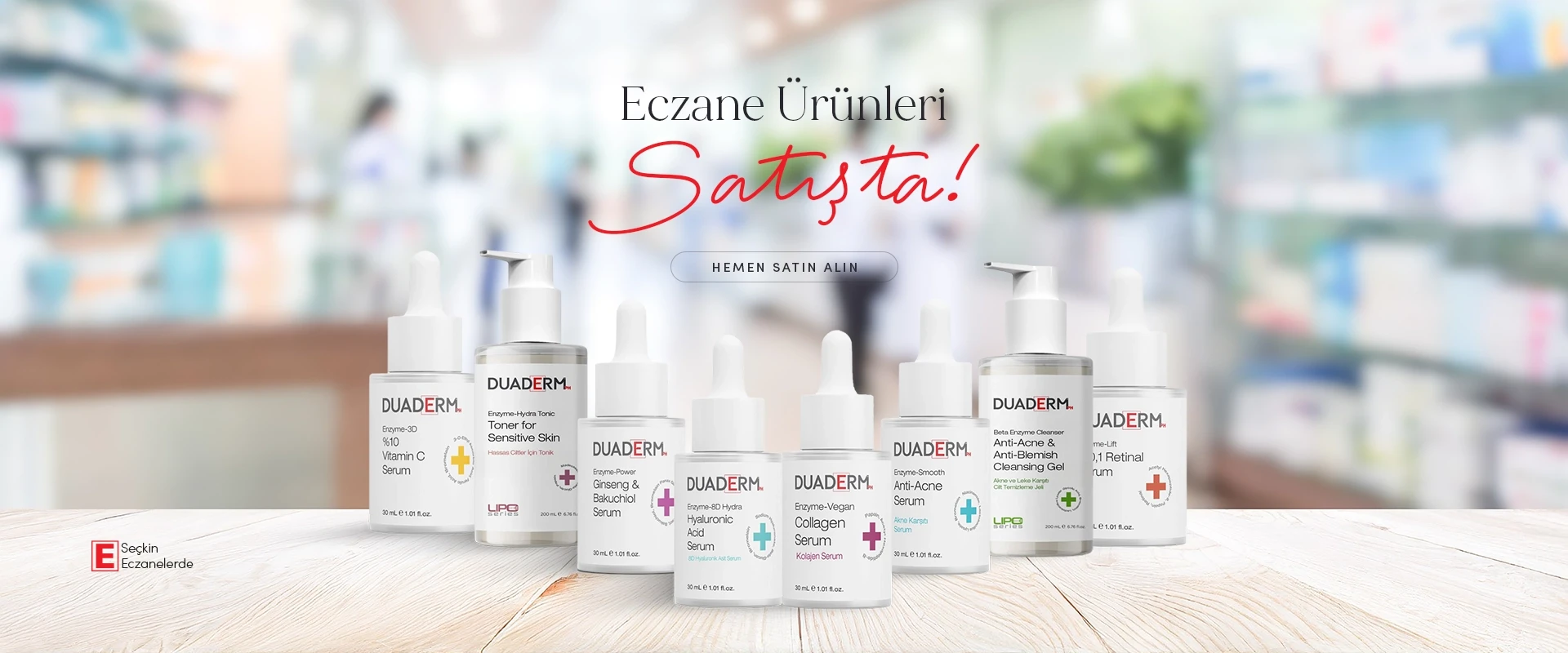 Eczane Ürünleri Satışta