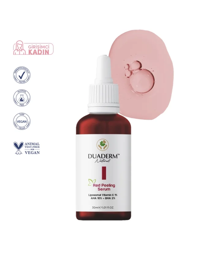%10 AHA %2 BHA RED PEELİNG CİLT BAKIM SERUMU - 1