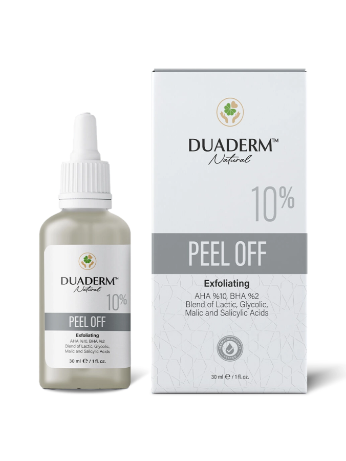 Akne Karşıtı, Siyah Nokta Önleyici Peel Off Serum (AHA 10% + BHA 2%) 30 ml - 2