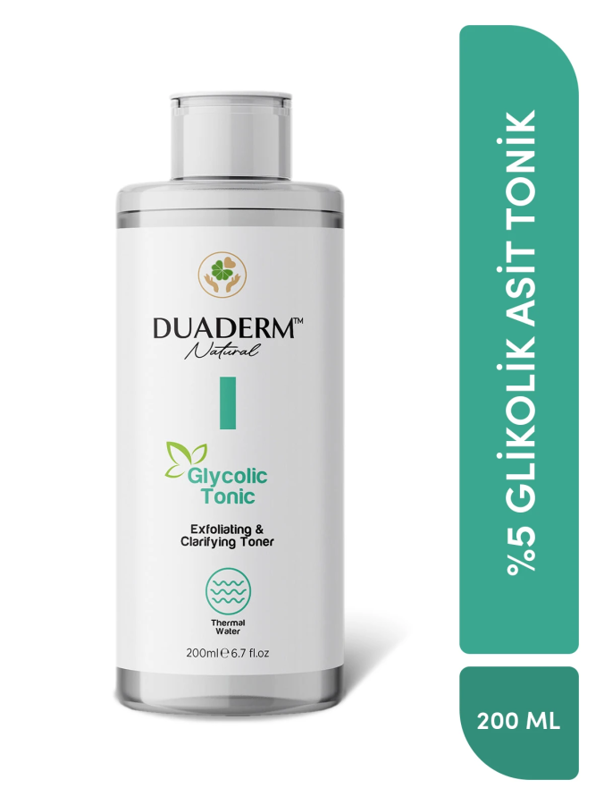 Anti-Acne and Tone-Evening Glycolic Tonic (Glycolic Acid 5% + BHA) 200 ml - 3