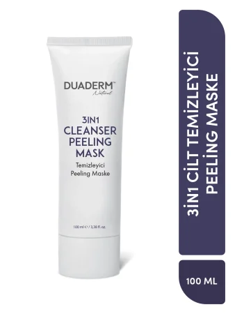 3in1 CİLT TEMİZLEYİCİ PEELİNG MASKE - 4