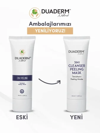3in1 CİLT TEMİZLEYİCİ PEELİNG MASKE - 6