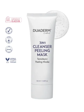 3in1 CİLT TEMİZLEYİCİ PEELİNG MASKE - 1