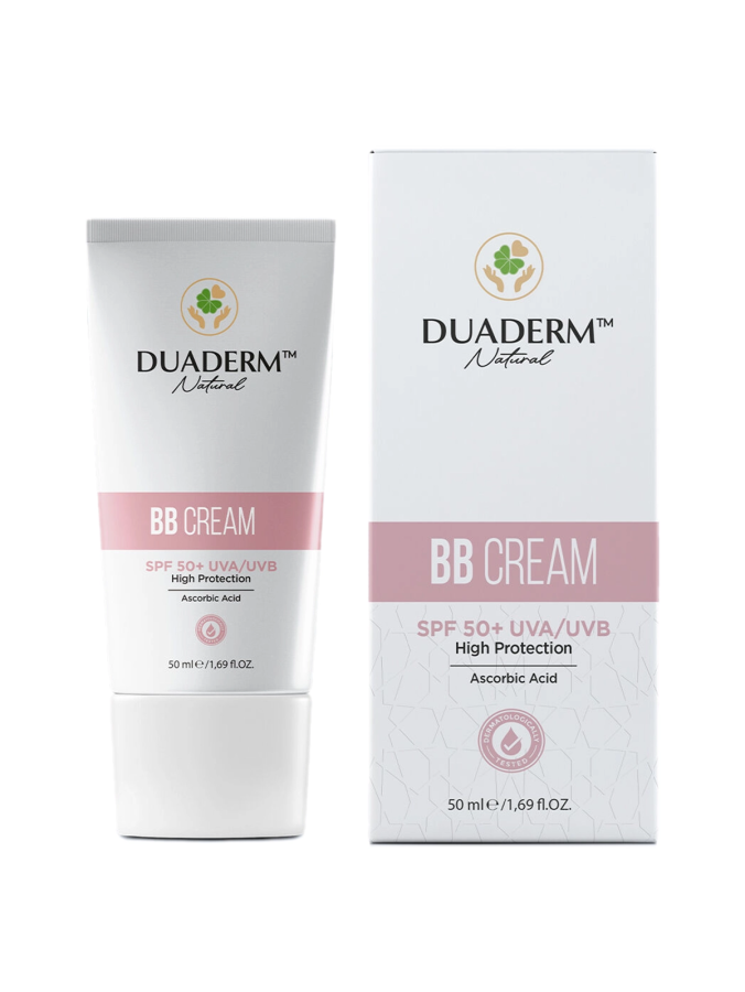 Besleyici ve Ton Eşitleyici BB Krem (SPF 50+ UVA/UVB, Nude Tonu) 50 ml - 