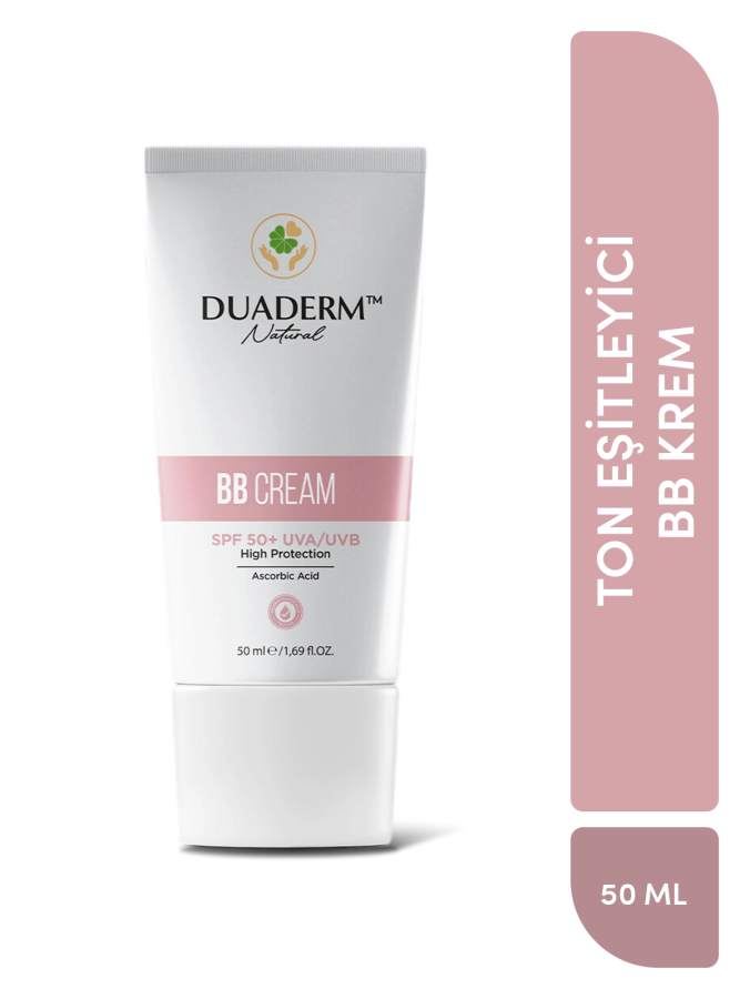 Besleyici ve Ton Eşitleyici BB Krem (SPF 50+ UVA/UVB, Nude Tonu) 50 ml - 