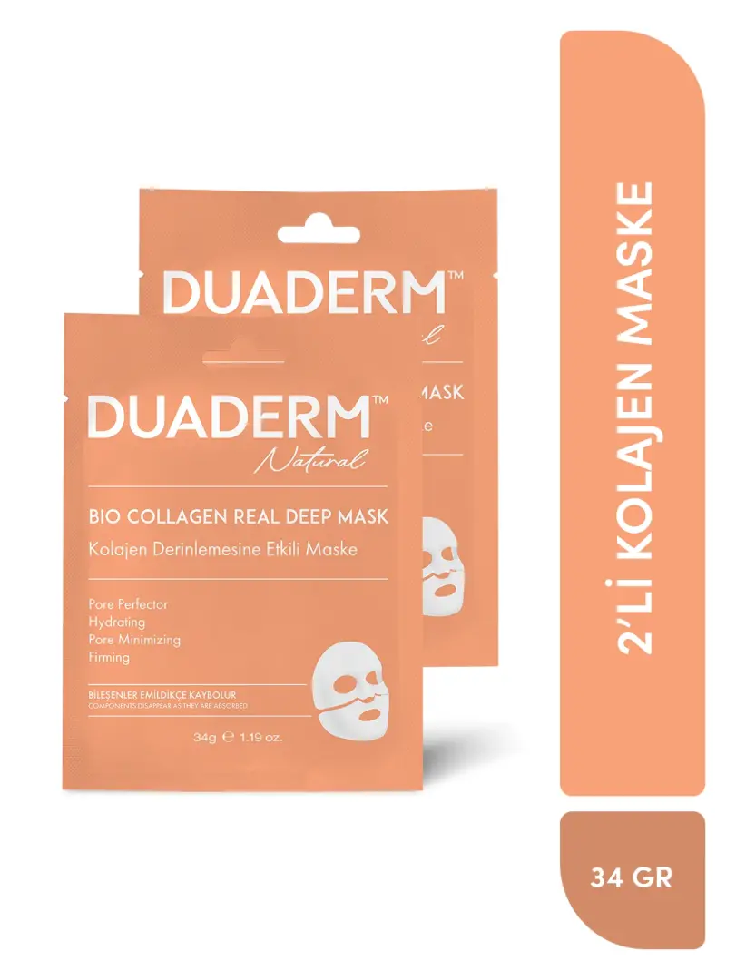 Duaderm Bio Collagen Real Deep Mask 2'li