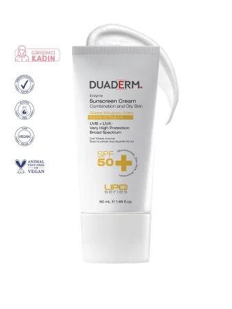 GÜNEŞ KORUYUCU KREM KARMA VE YAĞLI CİLT SPF50+ - 2