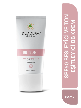 Nourishing and Tone-Evening BB Cream (SPF 50+ UVA/UVB, Nude Shade) 50 ml - 1