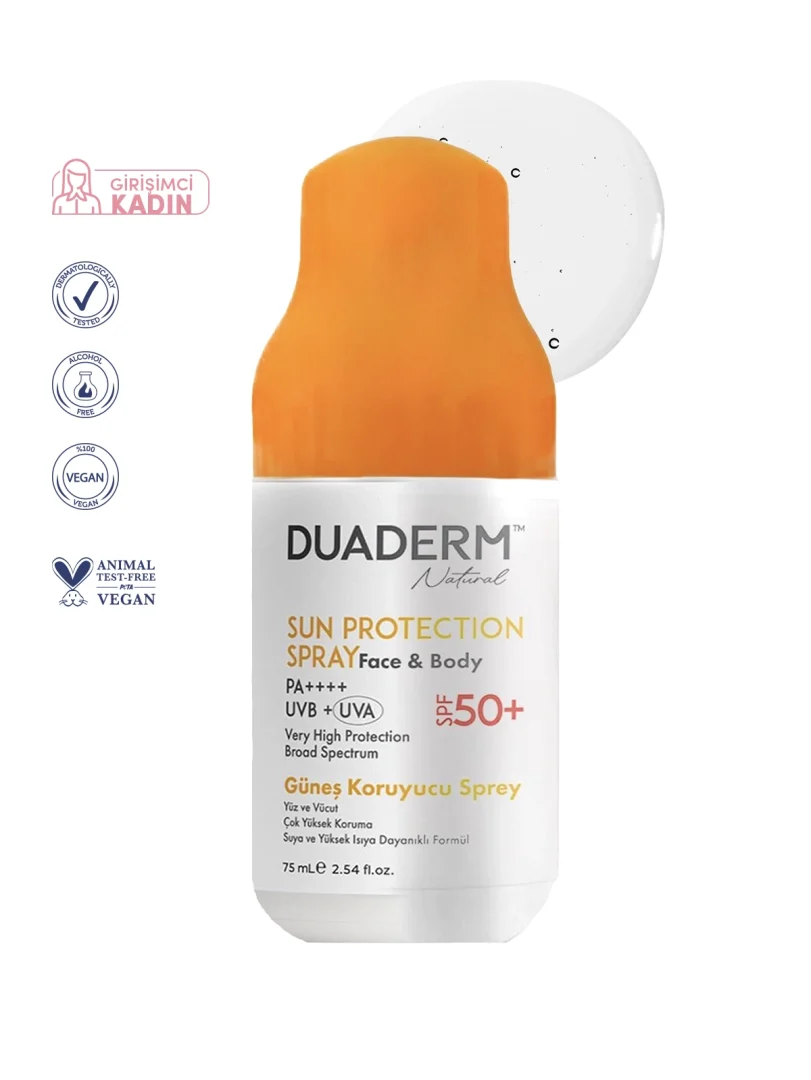 Sunscreen Spray Face and Body SPF50 75 ml - 