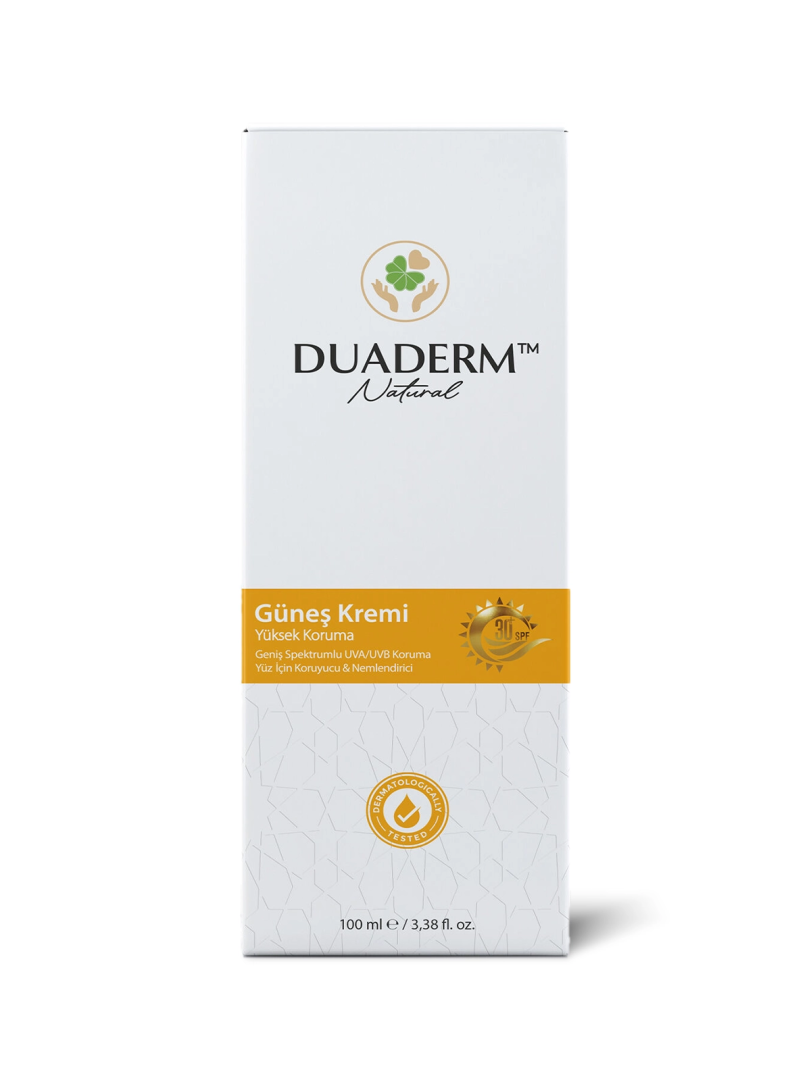 Duaderm Protective Facial Sunscreen SPF30+ (Vitamin E + UVA/UVB) 100 ml - (1)