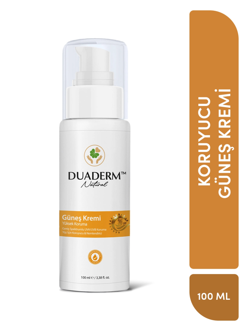 Duaderm Protective Facial Sunscreen SPF30+ (Vitamin E + UVA/UVB) 100 ml - 
