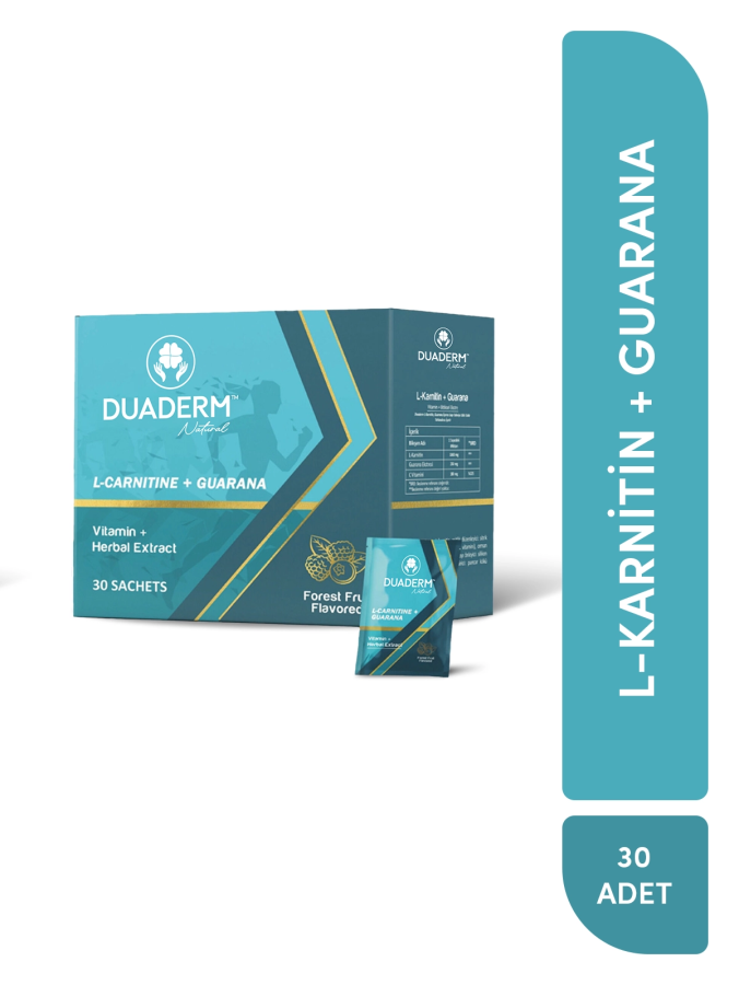 L-Carnitine Guarana 30 Packs - 1