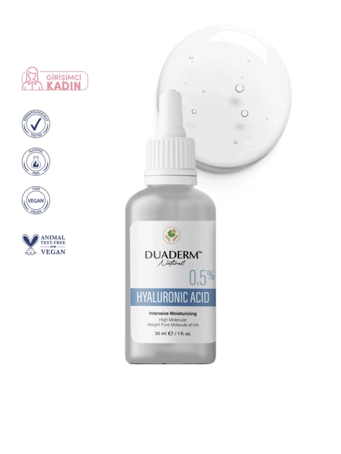 Hyaluronic Acid (0.5%) Serum 30 ml Moisturizing and Brightening 30 ml - 1