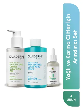 Duaderm Cleansing Set for Oily and Combination Skin - 1