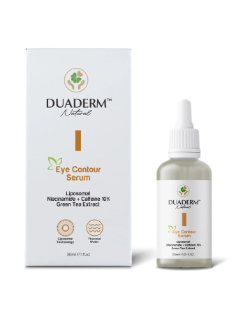 Kırışıklık Karşıtı Eye Contour Serum (Liposomal (Niacinamide + Caffeine) 10%) 30 ml - 2