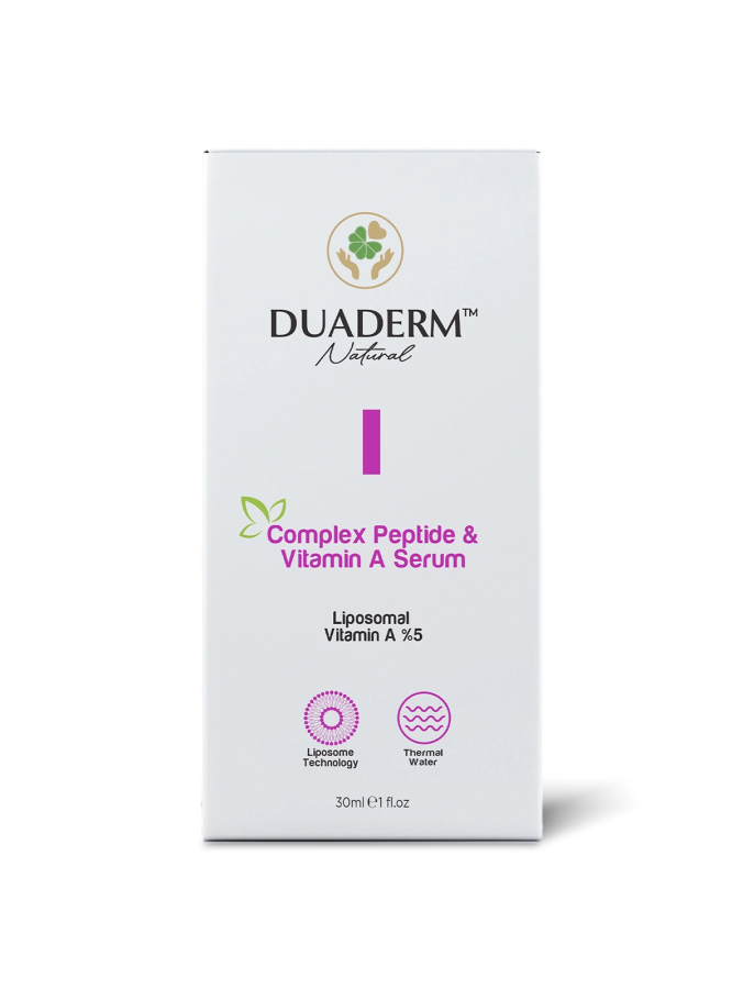 Kırışıklık Karşıtı, Ton Eşitleyici Complex Peptide & Vitamin A Serum (Liposomal Vit A 5%) 30 ml - 3