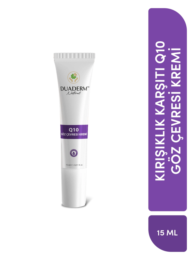 Kırışıklık Karşıtı ve Nemlendirici Q10 Göz Çevresi Kremi 15 ml - 