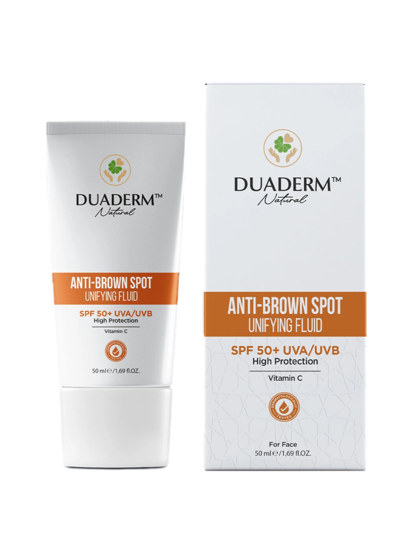 Leke Karşıtı Yüksek Koruma Anti-Brown Yüz Güneş Kremi SPF50+ (Vitamin C + UVA/UVB) 50 ml
