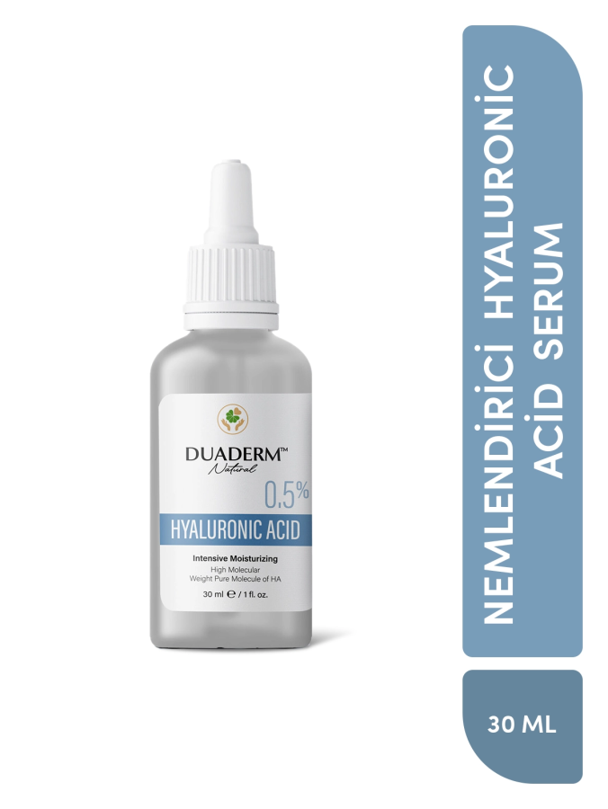 Nemlendirici ve Aydınlatıcı Hyaluronic Acid (0,5%) Serum 30 ml - 