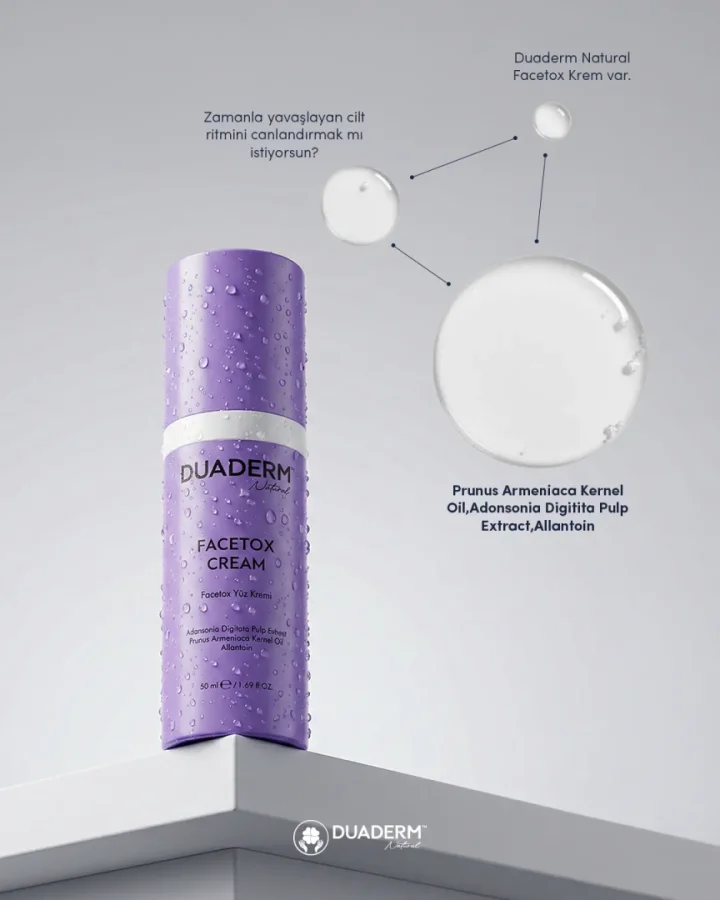 YAŞLANMA KARŞITI VE SIKILAŞTIRICI FACETOX KREM - 3
