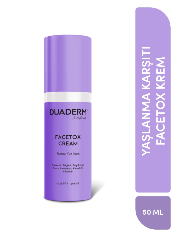 Yaşlanma Karşıtı ve Nemlendirici Facetox Krem 50 ml - 1