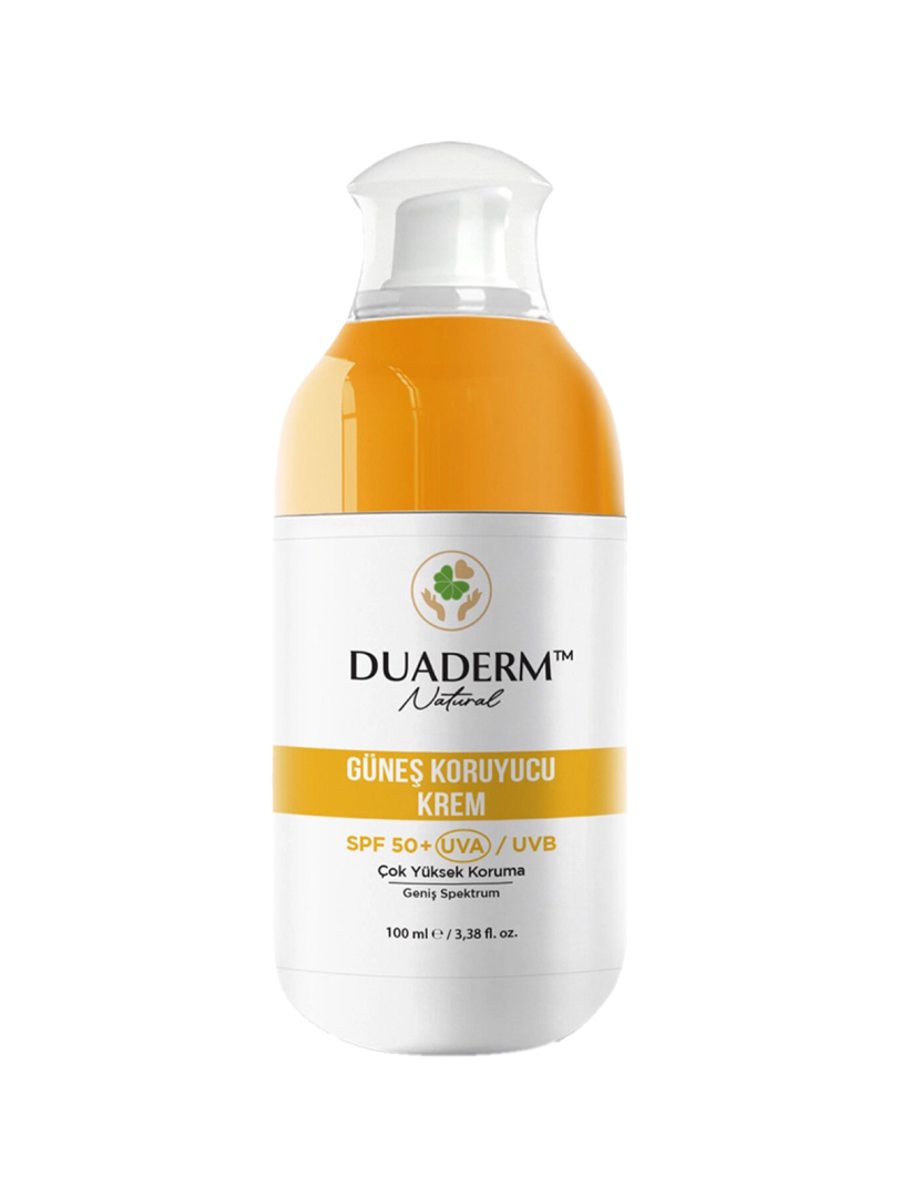 Yeni Filtreli C Vitaminli Yüz ve Vücut Güneş Kremi SPF50+ (Vitamin C + UVA/UVB) 100 ml
