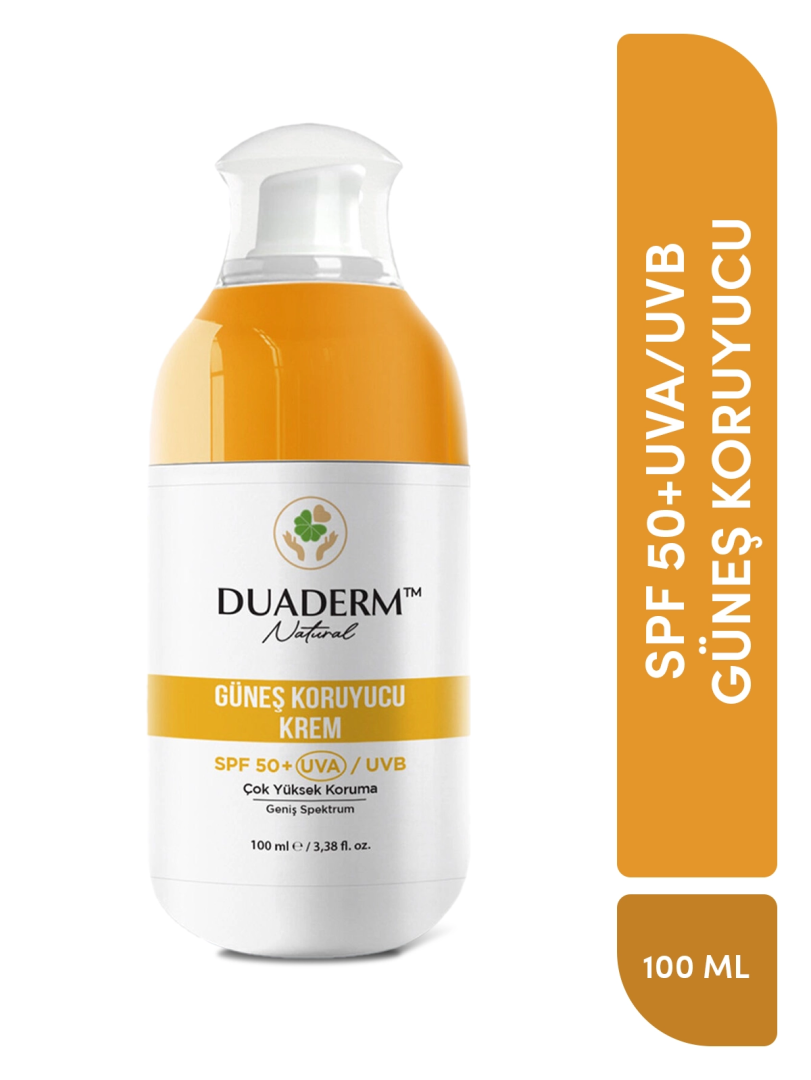 Yeni Nesil Filtreli C Vitaminli Yüz ve Vücut Güneş Kremi SPF50+ (Vitamin C + UVA/UVB) 100 ml