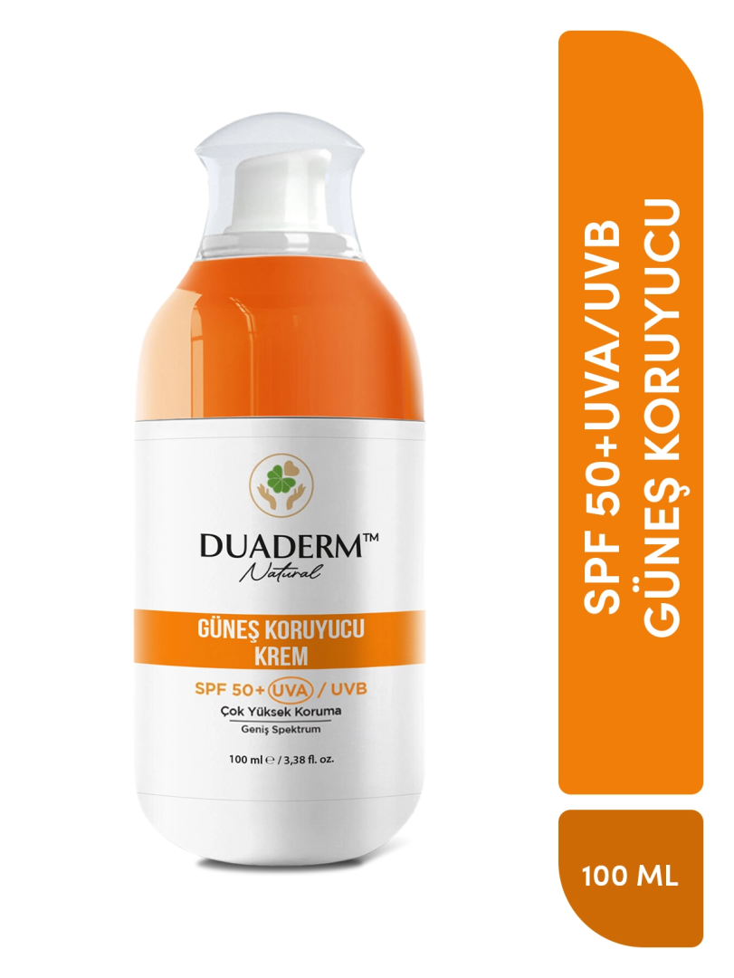 Yeni Nesil Filtreli C Vitaminli Yüz ve Vücut Güneş Kremi SPF50+ (Vitamin C + UVA/UVB) 100 ml